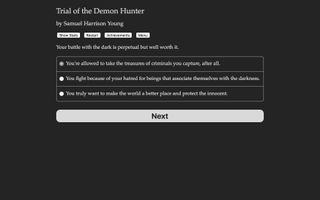 Trial of the Demon Hunter - Screenshot 2