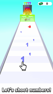Number Merge Run : Shooting - Screenshot 1
