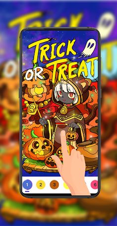 Halloween Witches：Color Master - Screenshot 1