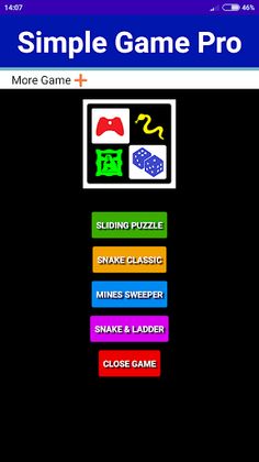 Simple Game Pro - Screenshot 1