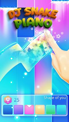 DJ Snake Music Piano Tiles - Screenshot 2