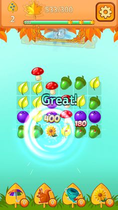 Forest Fall Garden: Match 3 - Screenshot 4