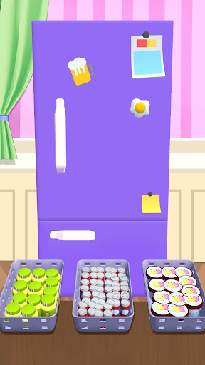 Fill Up Fridge:Organizing Game - Screenshot 3