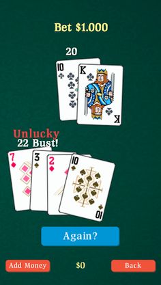 Blackjack Game - Screenshot 4