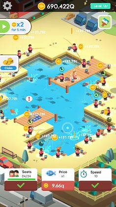 Idle Fishing Club - Screenshot 2