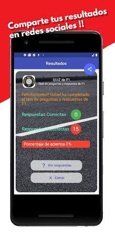 Quiz F1 - Screenshot 1