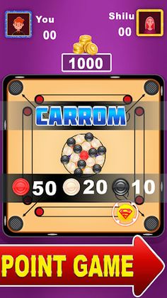 Carrom Disc Pool Board Game - Screenshot 3