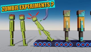 Ragdoll Zombie War Playground - Screenshot 3