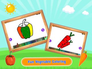 Vegetables Alphabet Kids Games - Screenshot 2