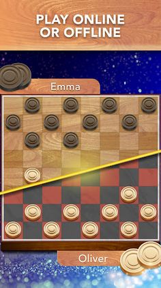 Checkers Online & Offline Game - Screenshot 1