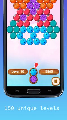 Sport Bubble Shooter - puzzle - Screenshot 4