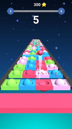 Pop It 3D Jump Ball Game Relax - Screenshot 1
