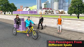 Tuk Tuk Bicycle Driver: Auto C - Screenshot 2