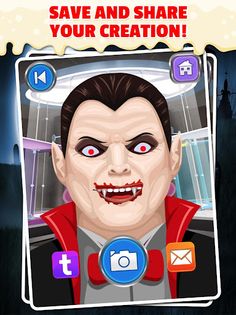 Scary Spooky Shaving Salon - Screenshot 3