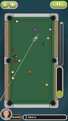 Billiard vs Computer - Screenshot 1
