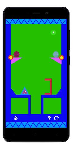 Smart Triangle - physics puzzl - Screenshot 3