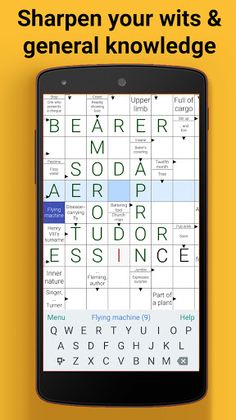 Clean Crosswords - Screenshot 1