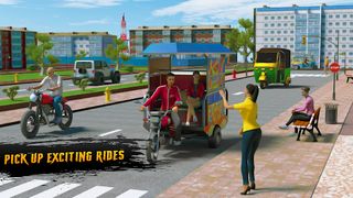 Tuk Tuk Auto Rickshaw Game 3d - Screenshot 1