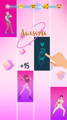 Gidle Piano Game Tiles - Screenshot 3