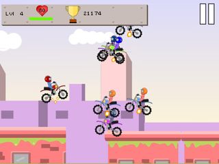 Flying Bike Race - Screenshot 3