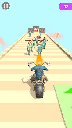 Ghost Fight Fire and Run - Screenshot 2