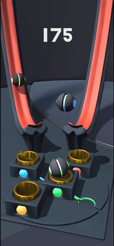 Neon Ball 3D - Screenshot 2