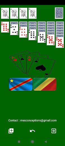 Solitaire Kin Brazza - Screenshot 1