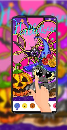 Halloween Bats：Color Master - Screenshot 1