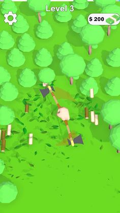 Lumberjack Runner 3D - Screenshot 2