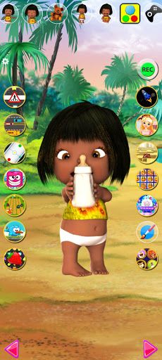 Talking Emily Baby Girl Games - Screenshot 2