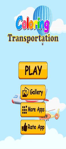 Transportation Coloring - Screenshot 2