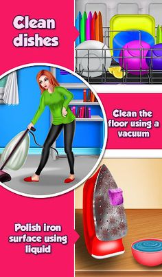 House Cleaning - Girls Games - Screenshot 2