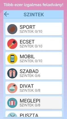 Új Szókereső magyarul szójáték - Screenshot 2
