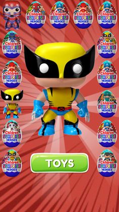 Surprise Eggs Superheroes - Screenshot 4