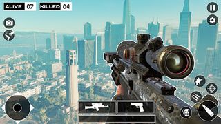 City Police Sniper Gun Shooter - Screenshot 1