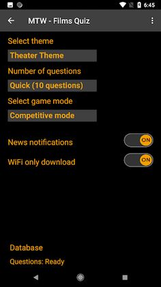 MTW - Films quiz - Screenshot 3