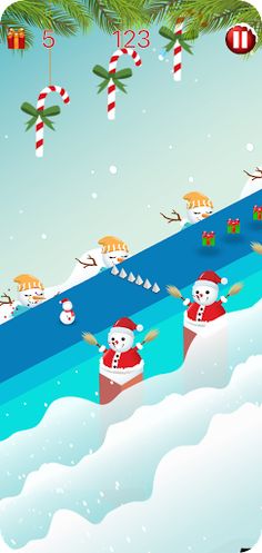 Slider Santa - Screenshot 2
