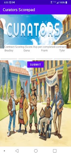 Curators Scorepad - Screenshot 3