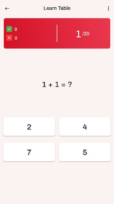 Math Quiz - Screenshot 2