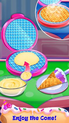 Ice Cream Games: Cone Maker - Screenshot 4
