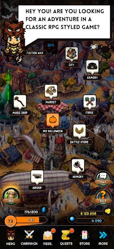 Exoria Online Idle MMORPG - Screenshot 2