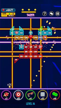 Brick Breaker Blast Off - Screenshot 3