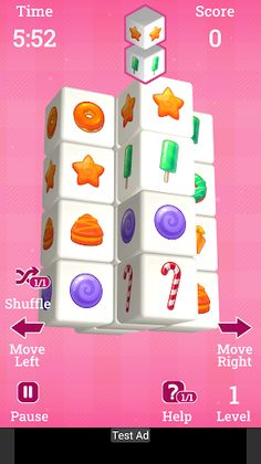 Mahjong 3d Candy - Screenshot 4