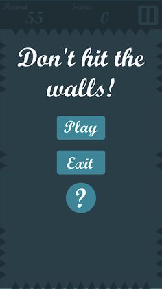 Don't hit the walls! - Screenshot 1