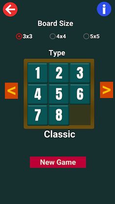 Puzzle 15 -Sliding Puzzle Game - Screenshot 1