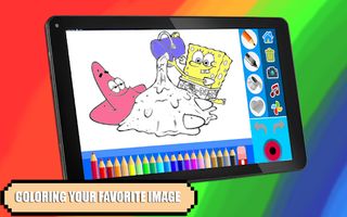 Sponge Coloring Cartoon - Screenshot 2