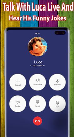 Fake Call Video From Luca - Screenshot 1