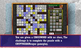 CROSSWORD CRYPTOGRAM - Puzzle - Screenshot 2