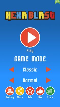 Hexa Blast - Hexagonal Brick B - Screenshot 1