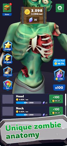 Idle Zombie empire — build it! - Screenshot 1